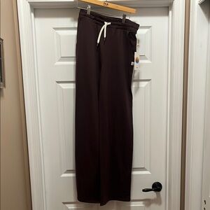 NWT Vuori women’s Drawstring Lounge Pants, Java Heather size S